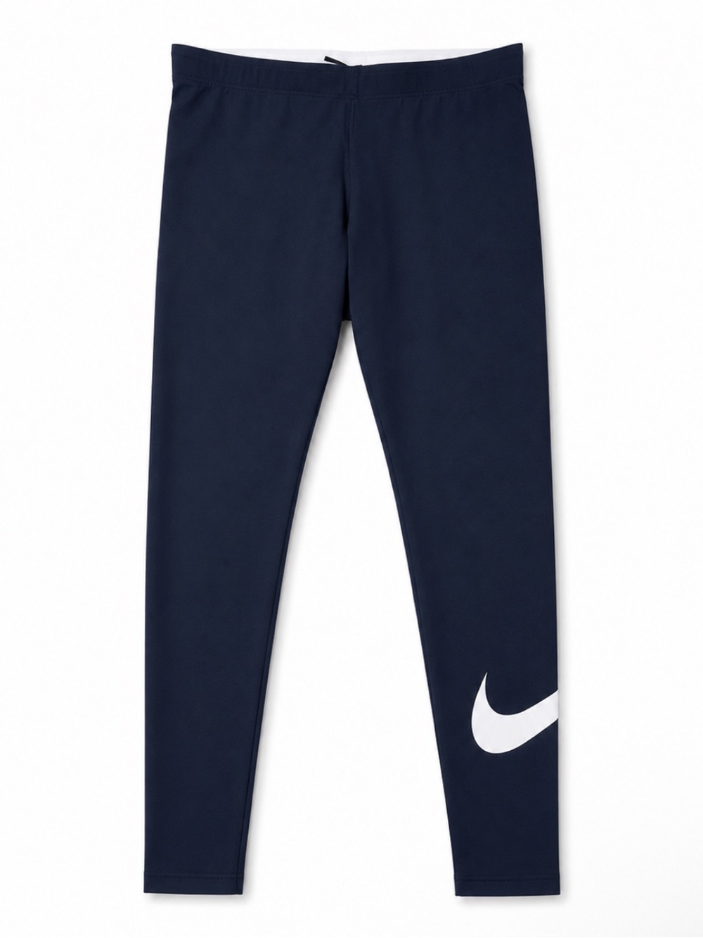 Nike Navy Blue Swoosh Leggings Women’s Size M